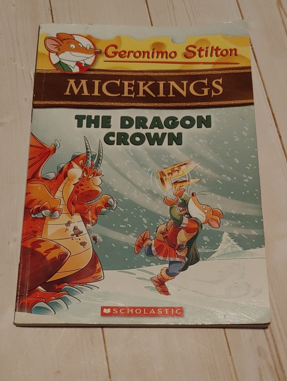 Geronimo Stilton Micekings The Dragon Crown Children Fiction Book
